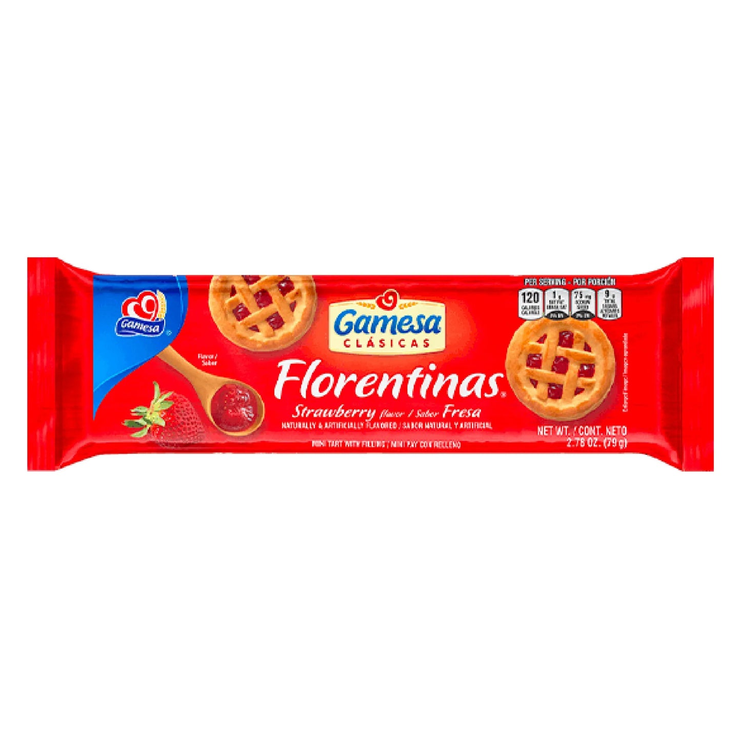 Galleta Florentinas Fresa 110 g