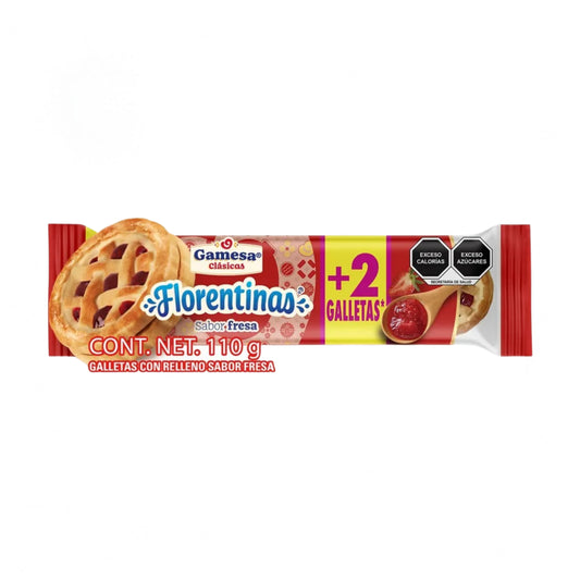 Galleta Florentinas Fresa 110 g