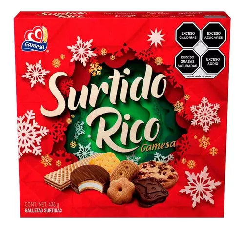 Gamesa Surtido Rico Edicion Navidad 436 g