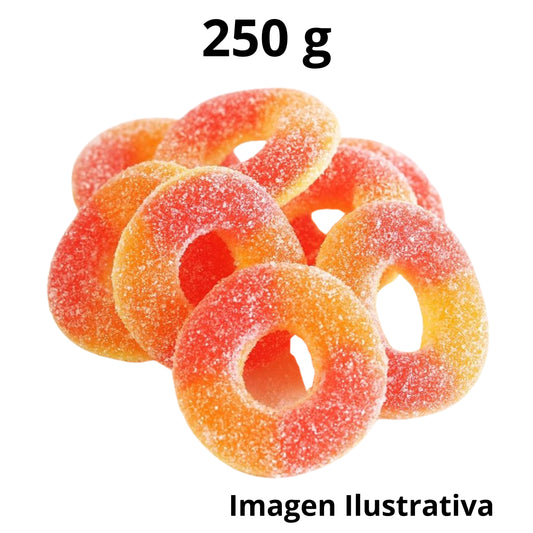 Gomitas Aros de Duraznos 250 g