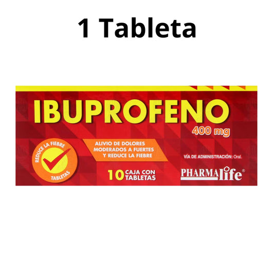 Ibuprofeno Pharmalife 400 mg