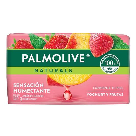 Jabon Pallmolive Naturals Yoghurt y Frutas 120 g