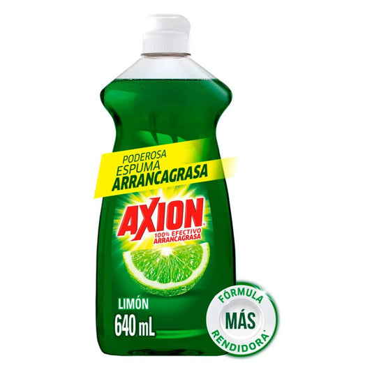 Lavatrastes Líquido Axion Limón 640 ml