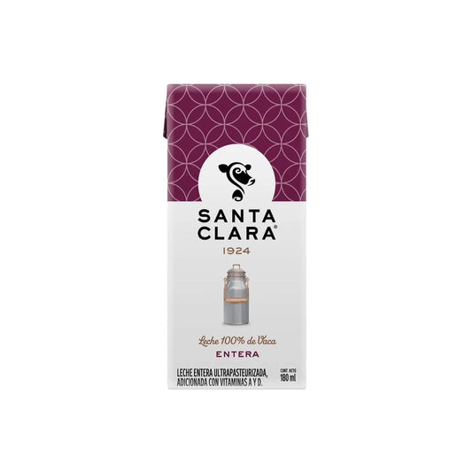 Leche Santa Clara Entera 180 ml