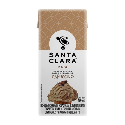 Leche Santa Clara Sabor Helado de Capuccino 200 ml