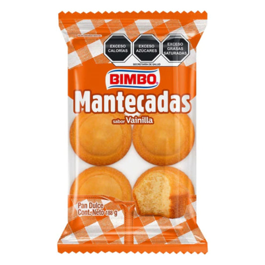 Mantecadas Bimbo Sabor Vainilla 188 g