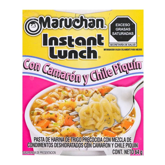 Maruchan Camaron y Chile Piquin 64 g