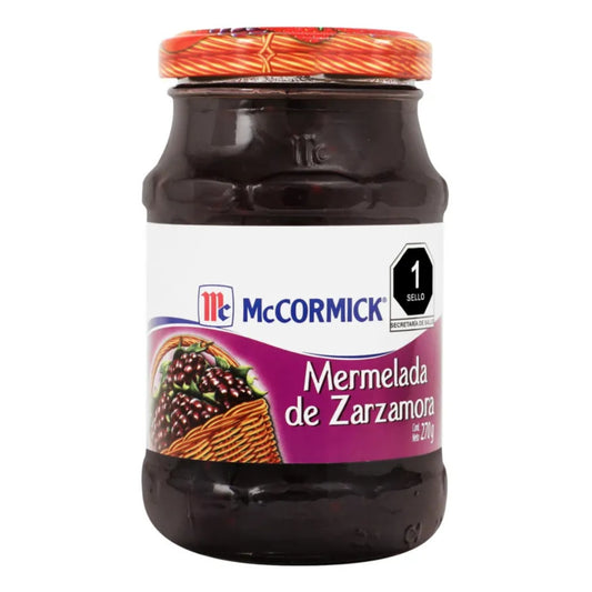 Mermelada Mccormick Zarzamora 270 g