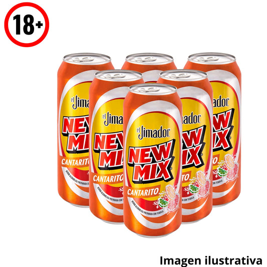 New Mix Jimador Cantarito Laton 6-473 ml six