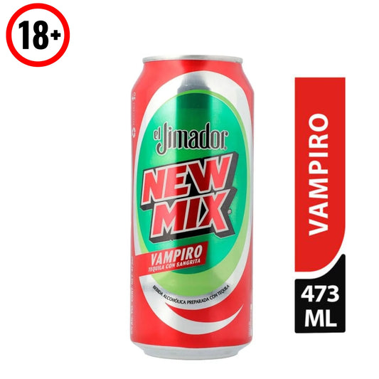 New Mix Jimador Vampiro Laton 473 ml