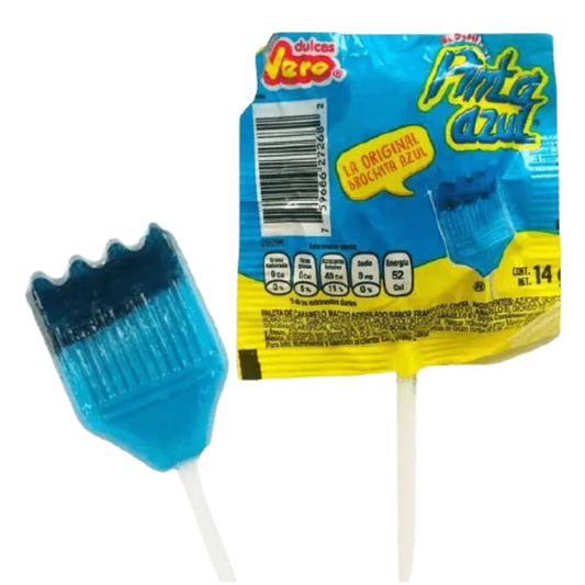 Paleta Vero Pinta Azul 14 g