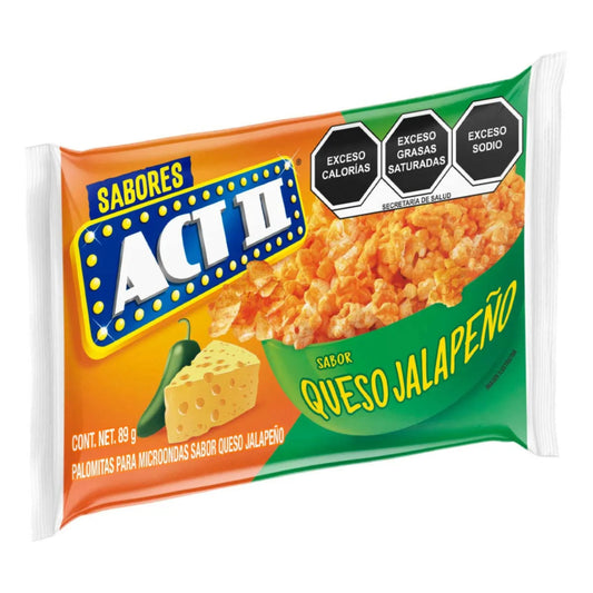 Palomitas ACT II sabor Queso Jalapeño 80 g