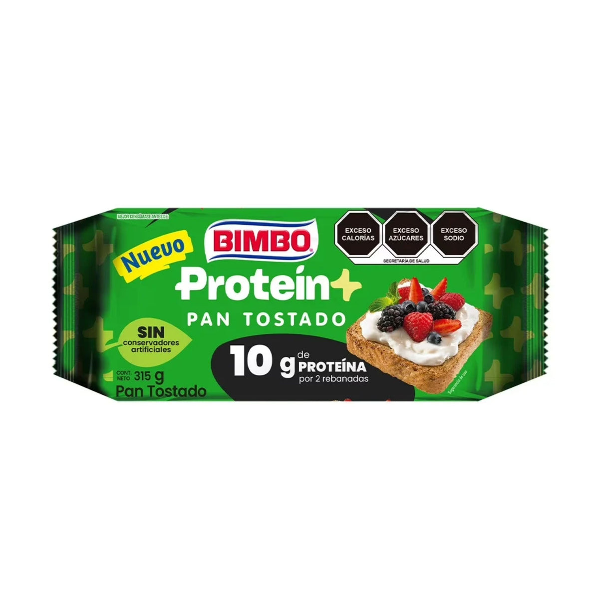 Pan Tostado Protein+ 315 g