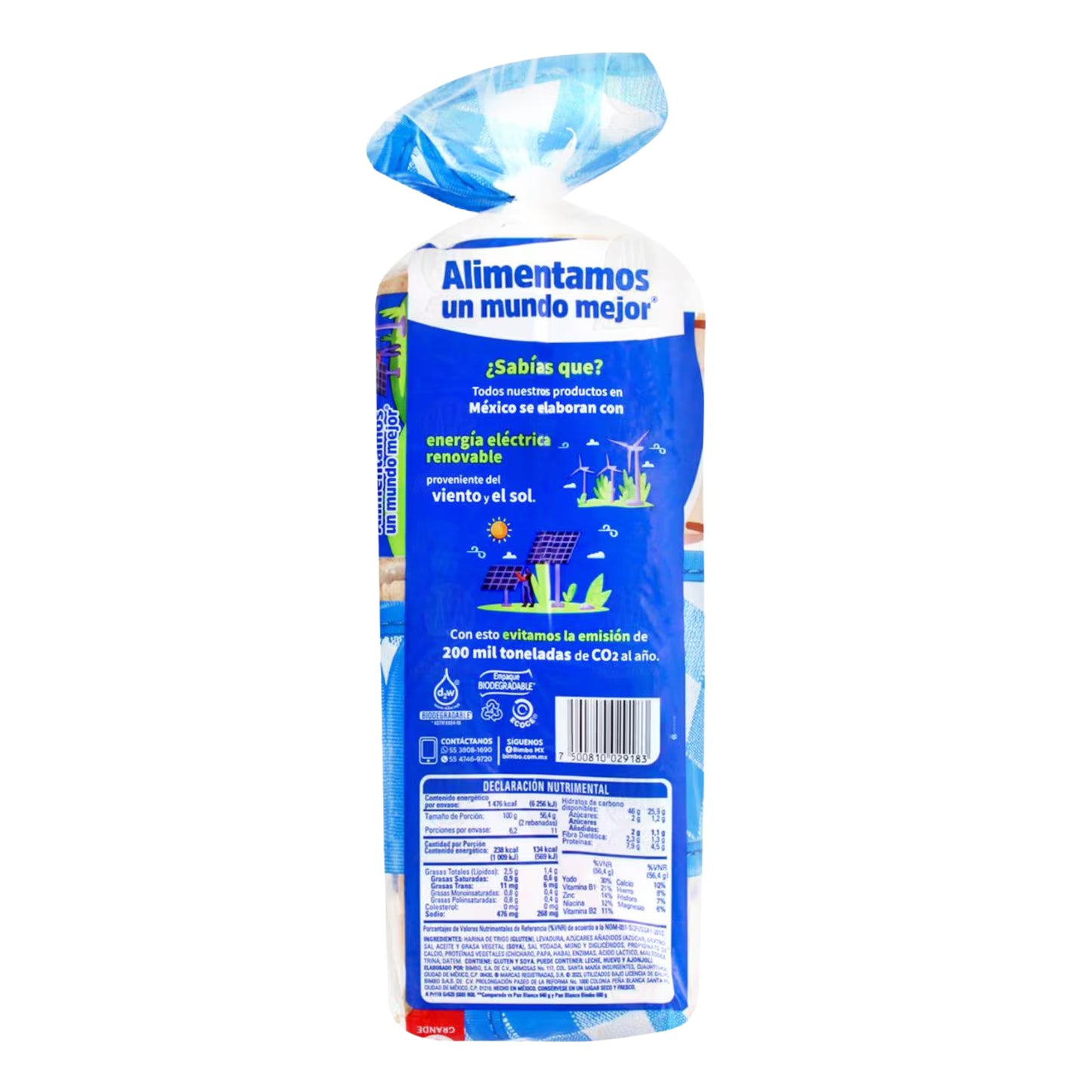 Pan Blanco Grande 620 g