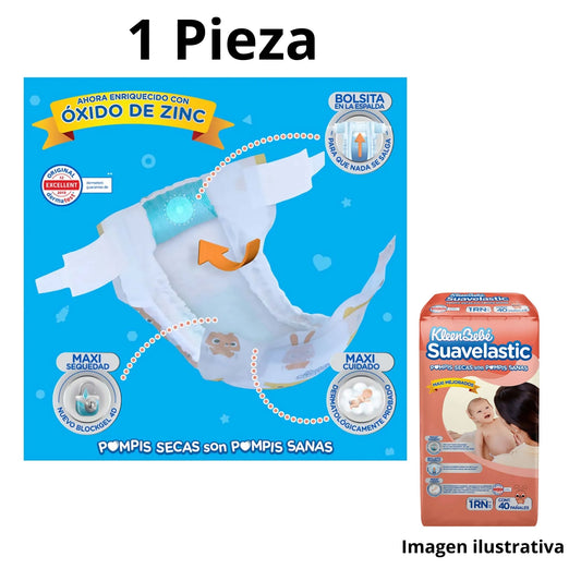Pañal Kleenbebé Suavelastic Recien Nacido Etapa 1 Pieza