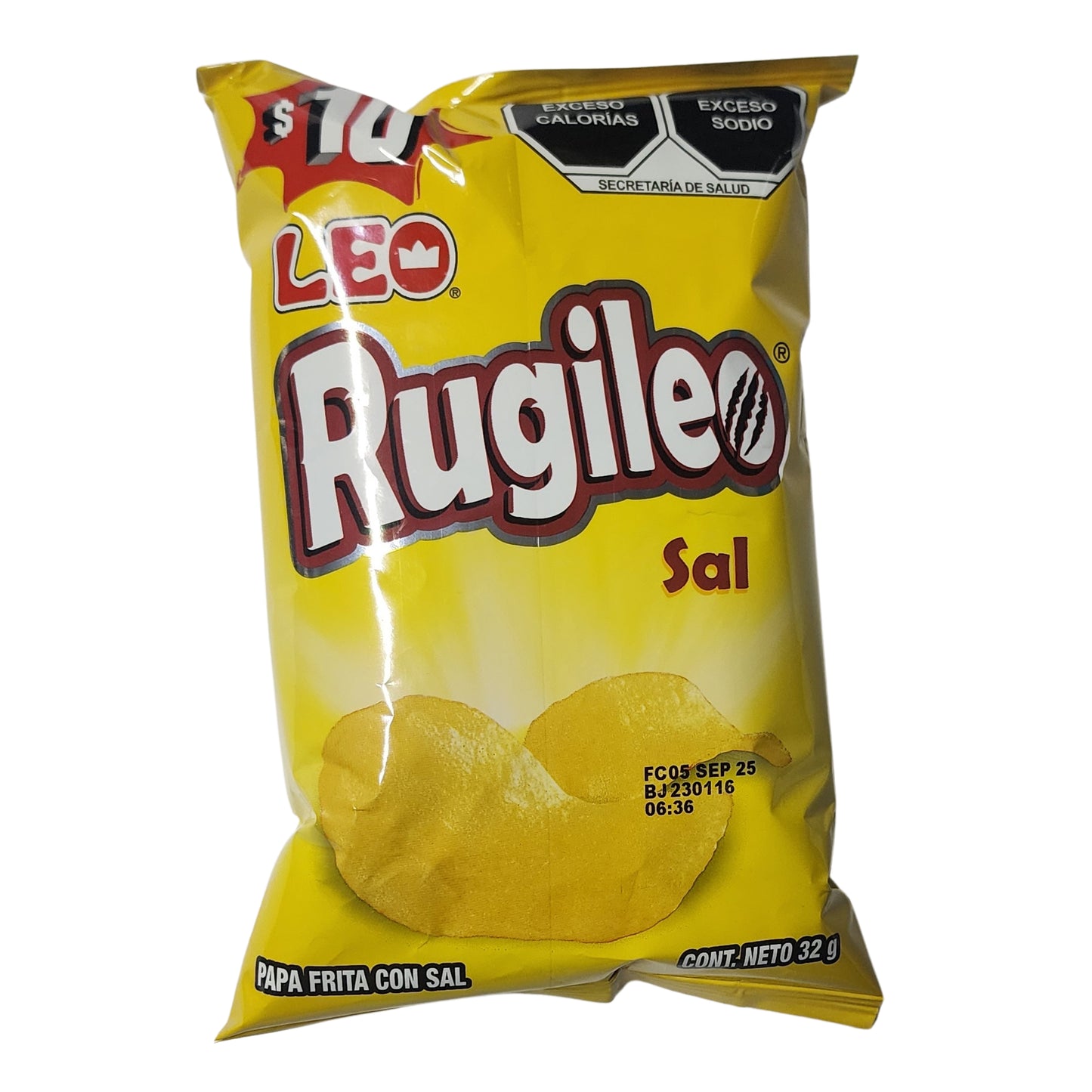 Papas Rugileo Sal 32 g