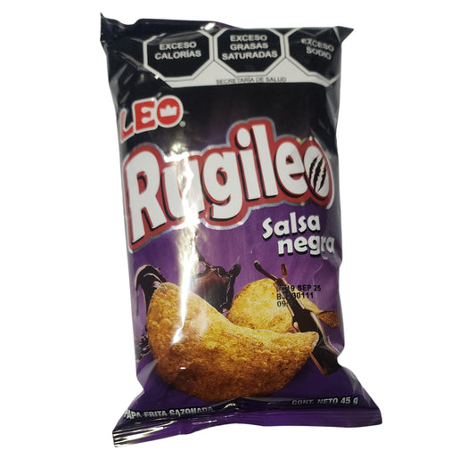 Papas Rugileo Salsa Negra 45 g