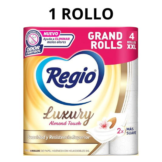 Papel Higienico Regio Almond Touch Luxury Pieza