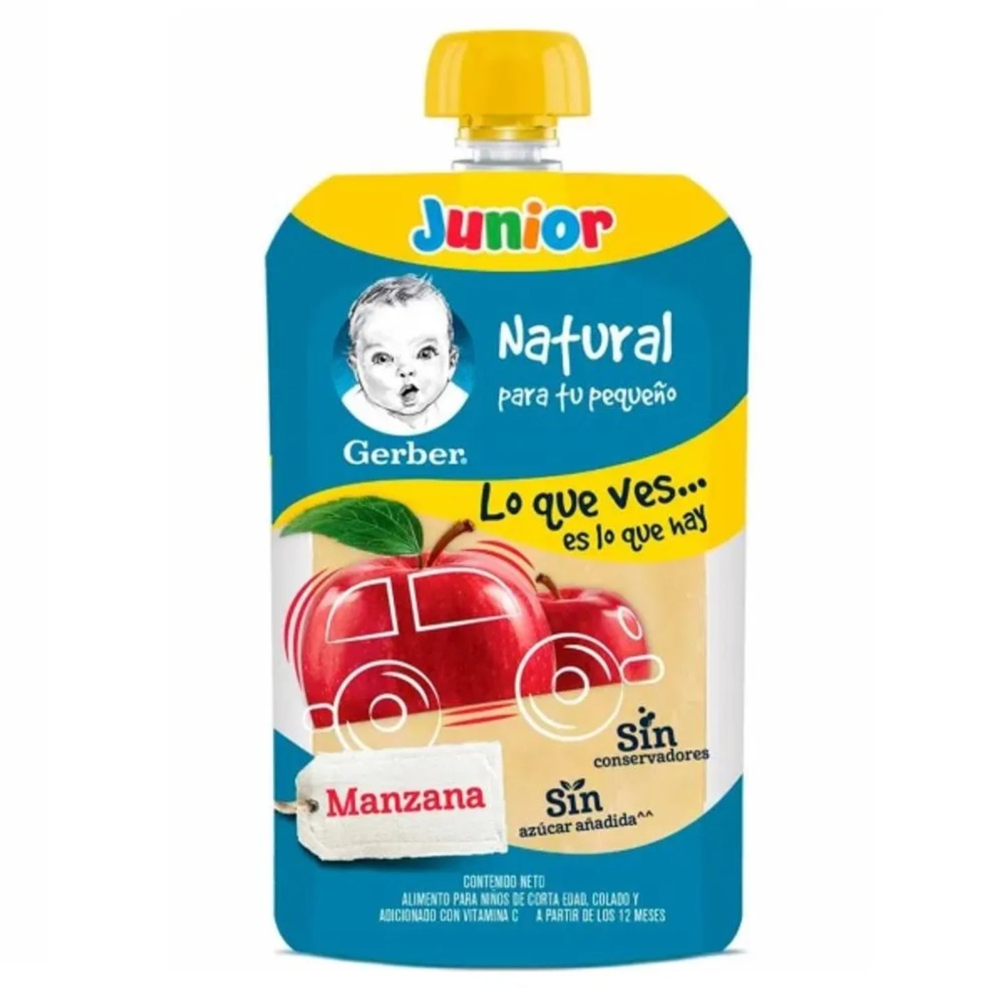 Papilla Gerber Pouch Manzana 95 g