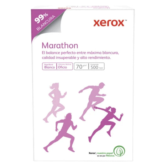 Paquete de Hojas Blancas Tamaño Carta Xerox 99% 500 Piezas