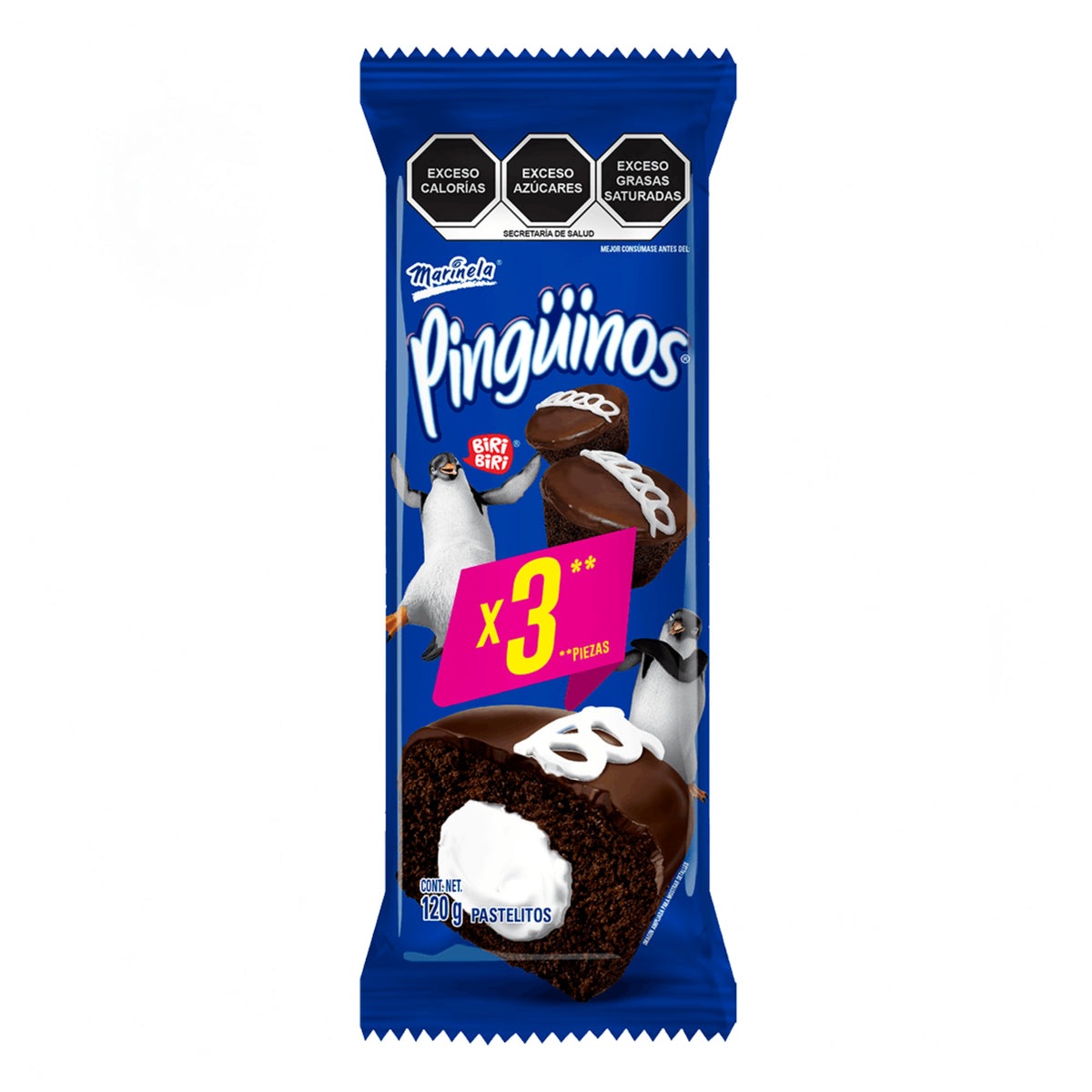Pastelito Pinguinos 120 g