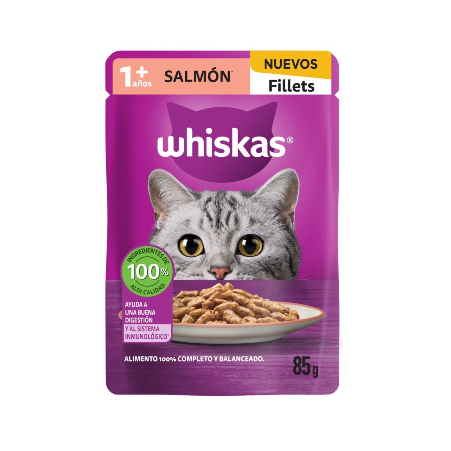Sobre Whiskas Salmon Pouch 85 g