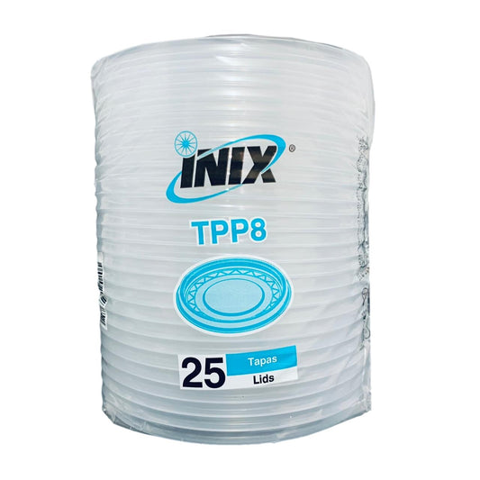 Tapa Inix Universal para Contenedor plastico 25 Piezas