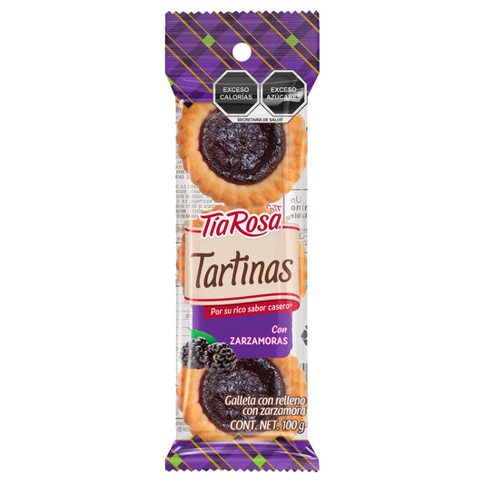 Tartinas Con Zarzamoras Tia Rosa 100 g