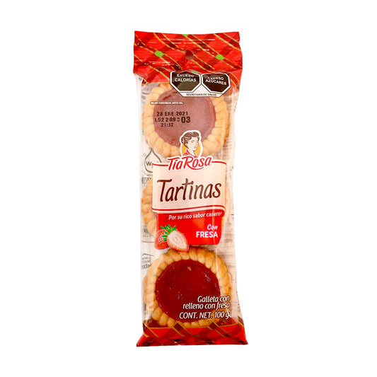 Tartinas Con fresa Tia Rosa 100 g