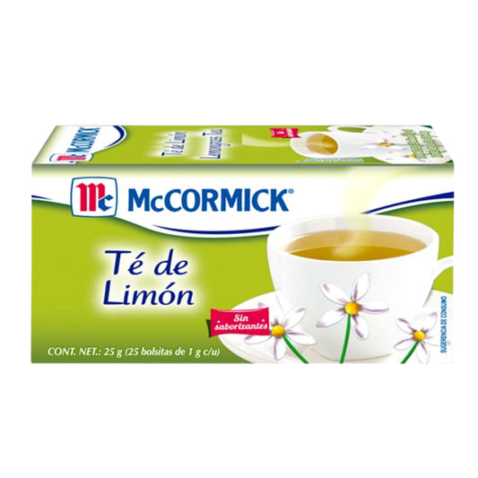 Te de Limon McCornick 24 Sobres