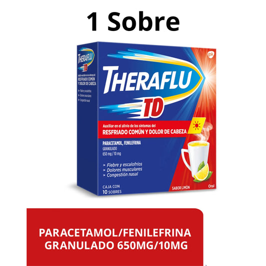 Theraflu Td Te Antigripal resfriado Comun