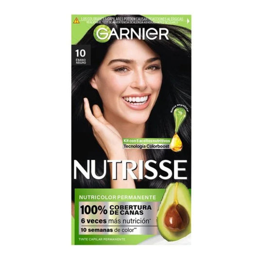 Tinte Para Cabello Garnier Nutrisse Negro Profundo 20U