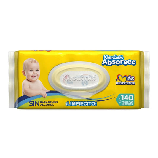 Toallitas Humedas Suavelastic Absorsec 140 Piezas