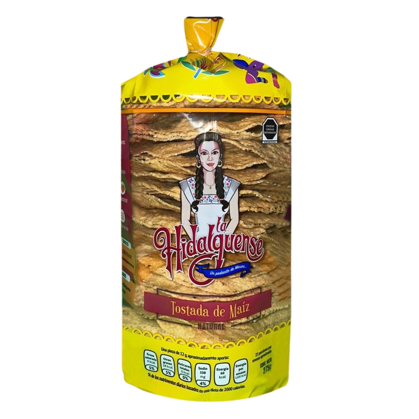 Tostadas La Hidalguense Tradicional 275 g