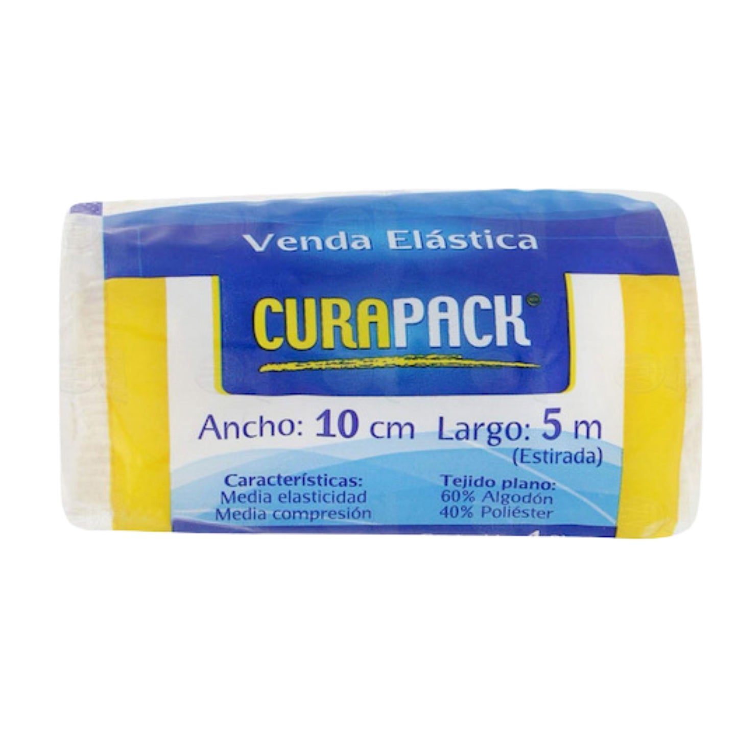 Venda Elast Curapack 10 cm x 5 Metros