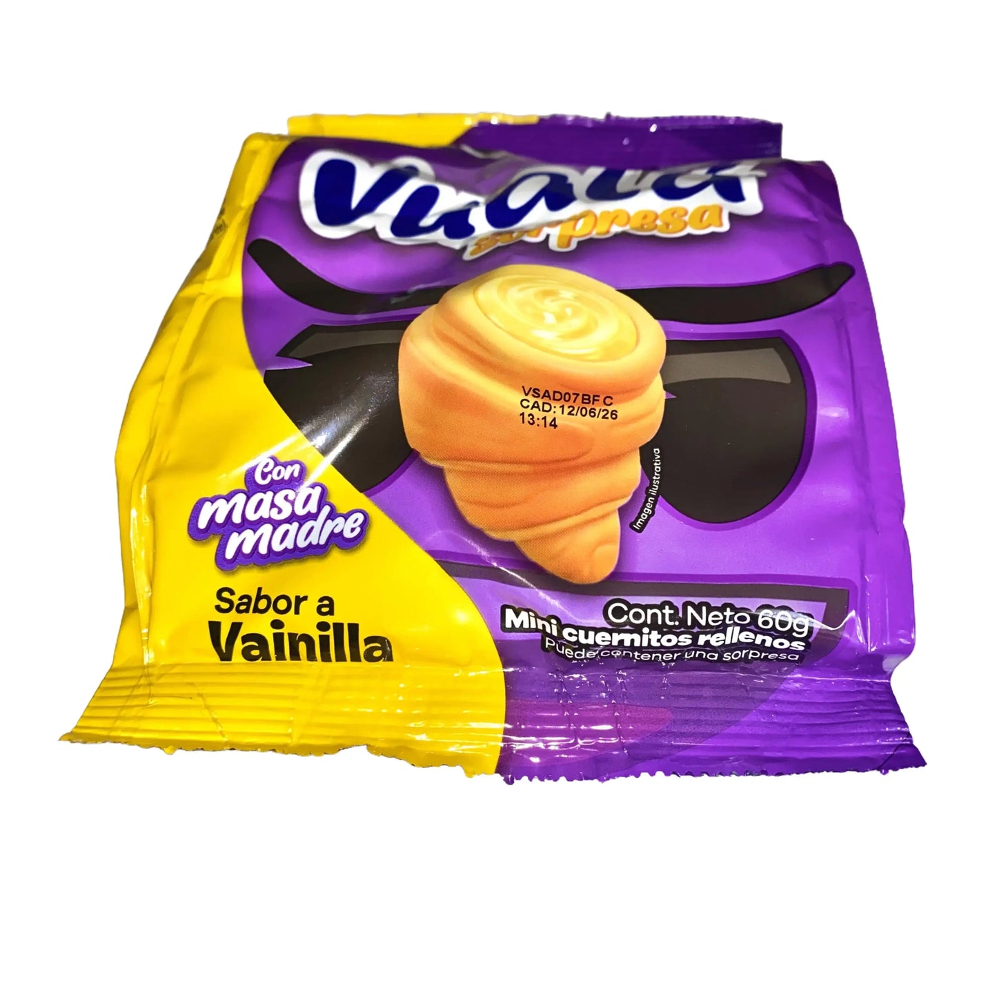 Vuala Sorpresa Sabor a Vainilla 60 g