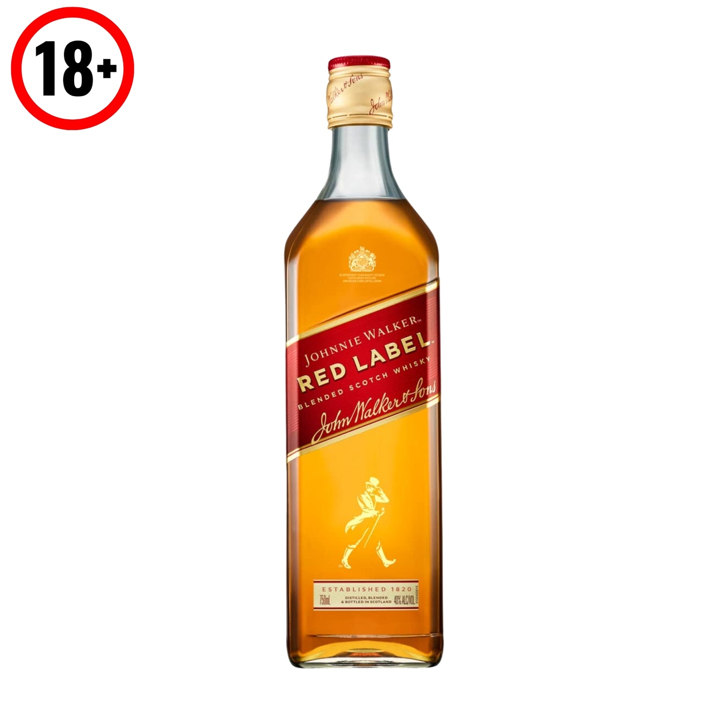 Whisky Johnnie Walker Red Label Blended Scotch 700 ml