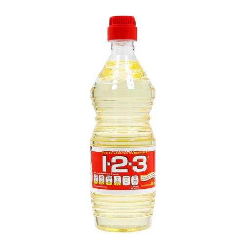 Aceite 123 Vegetal 500 ml