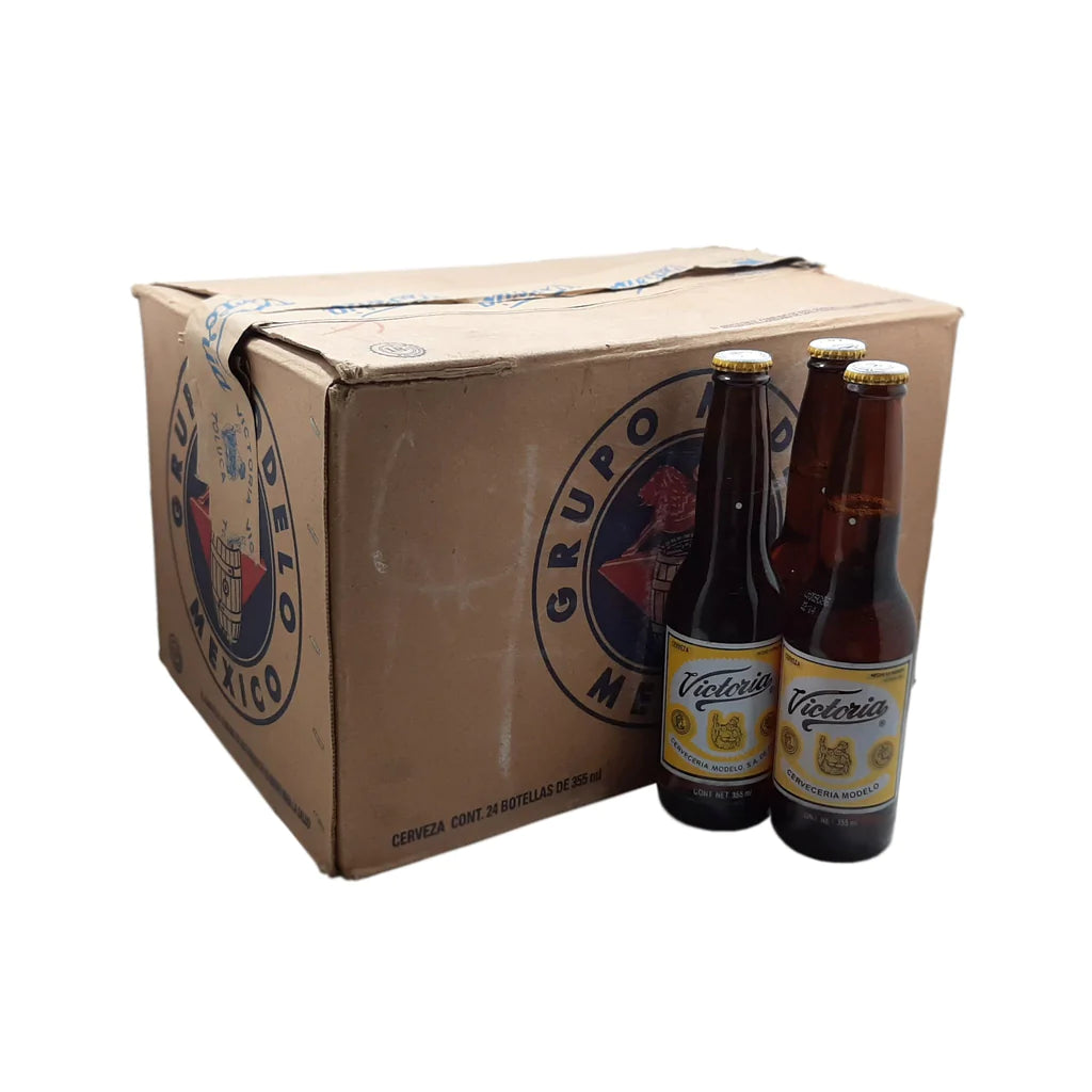 Cerveza Victoria Media 355 ml Carton