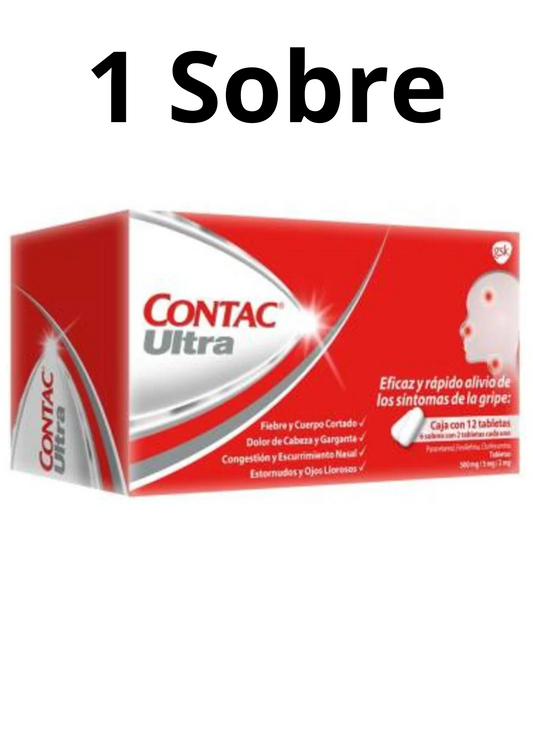 Contac Ultra 500 mg Sobre