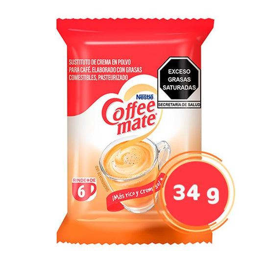 Crema Coffe Mate Nestle Sobre 34 g