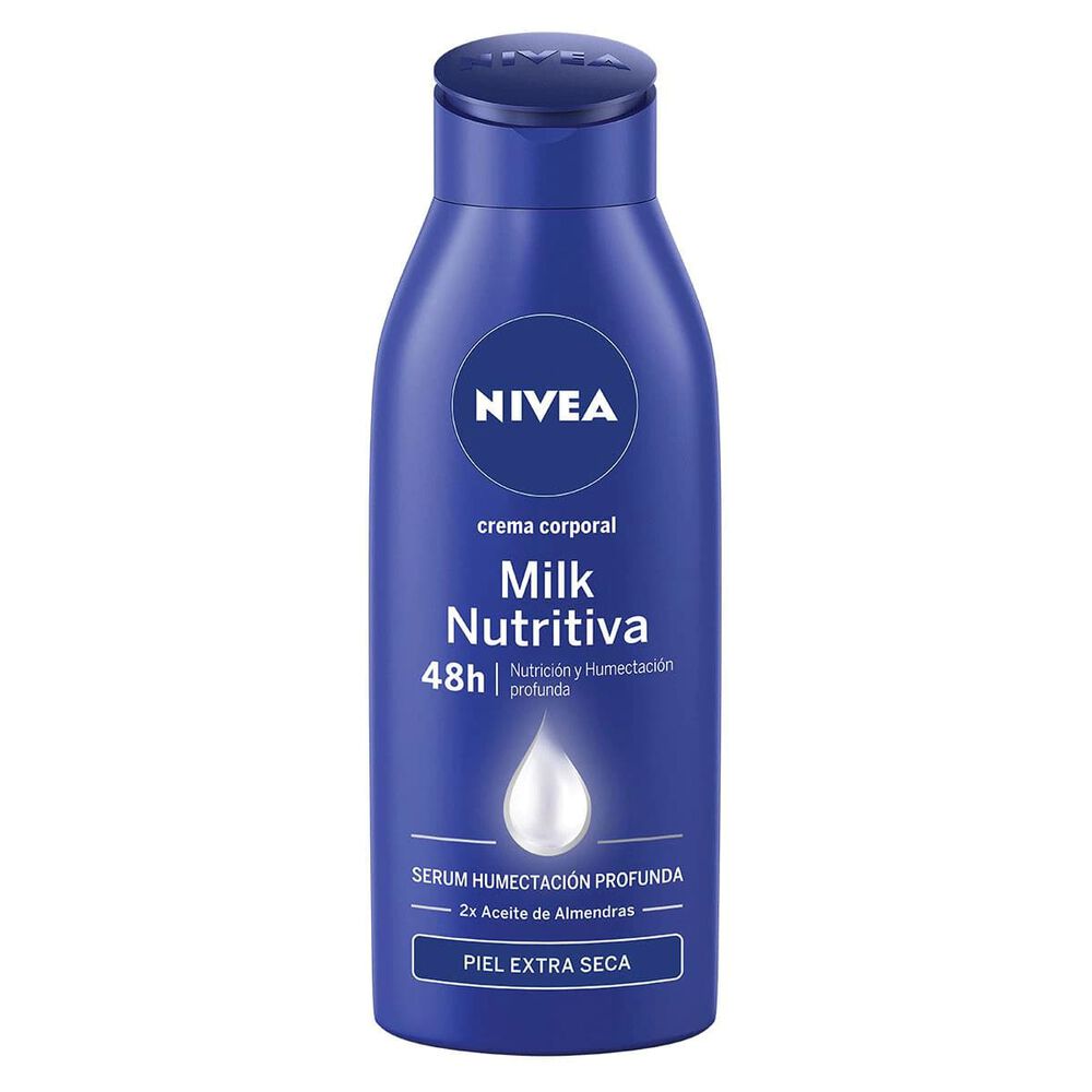 Crema Corporal Nivea Milk Nutritiva 100 ml