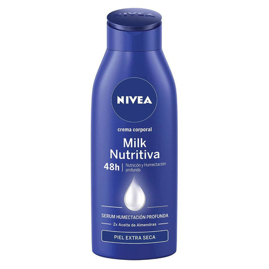Crema Corporal Nivea Milk Nutritiva 100 ml