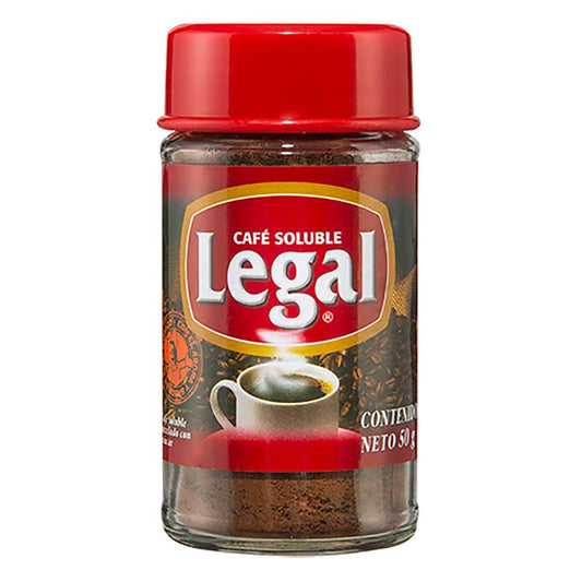 Frasco Café Legal Soluble 50 g