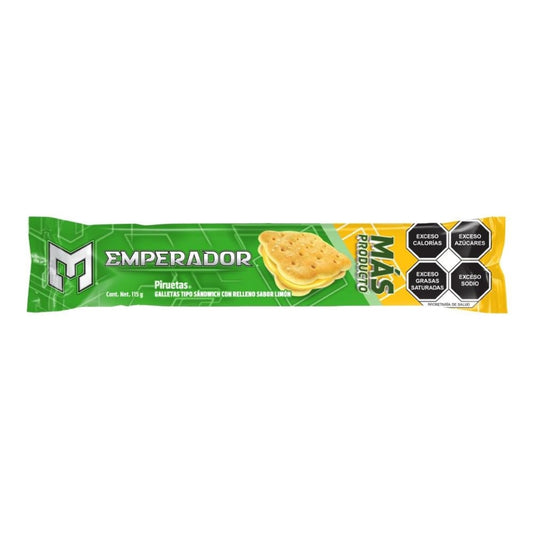 Galleta Emperador Piruetas 115 g