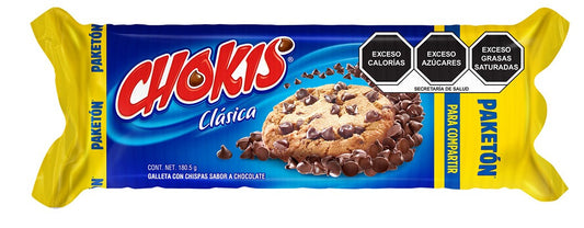 Galletas Chokis Clasica Paketon 180.5 g