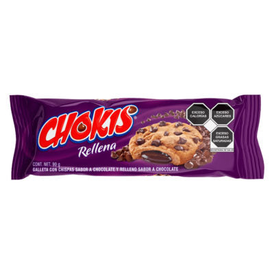 Galletas Chokis Rellena 90 g