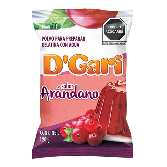 Gelatina de Agua D Gari Arandano 120 gr