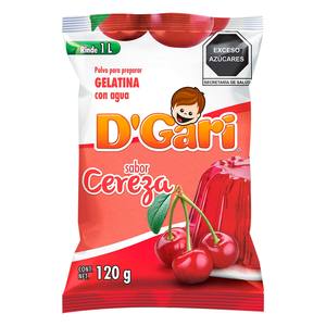 Gelatina de Agua D Gari Cereza 120 g