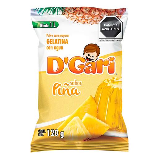 Gelatina de Agua D Gari Piña 120 g